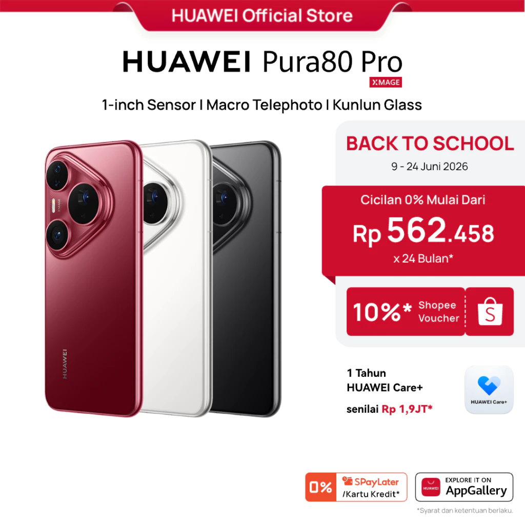 [HOT SALE] HUAWEI Pura 80 Pro Smartphone | 1-inch Sensor | Macro Telephoto | Kunlun Glass | 100W | Smart AI