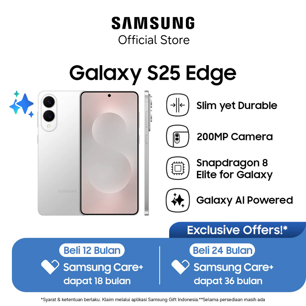 Samsung Galaxy S25 Edge 12/256GB - Titanium Silver