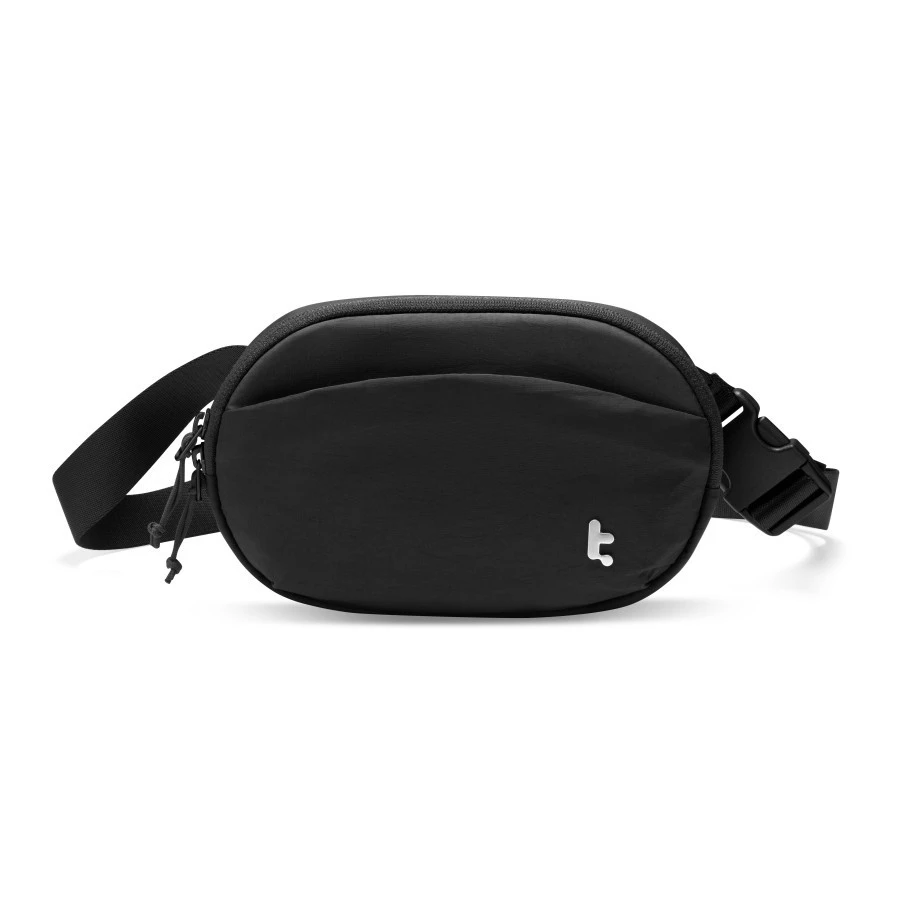 Tomtoc Belt Bag with Rfid Blocking, 1.5l Cross Body Fanny Pack, Sling Bag, Waist Bags with Adjustable Strap for Travel Walk