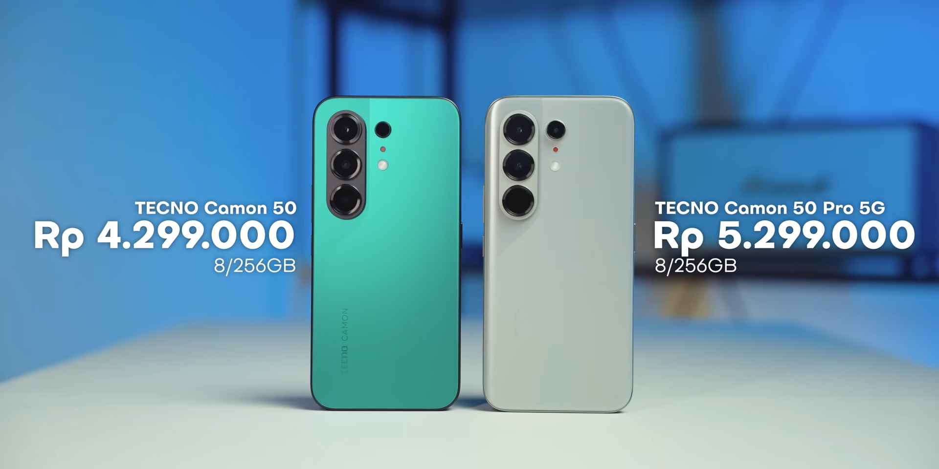Tecno Camon 50 Series, penerus Camon 40 dengan tambahan telephoto di varian Pro 5G
