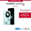 HUAWEI Mate 80 Pro Smartphone 16+512G l True-to-Colour Camera 2.0 l 2nd Gen Kunlun Glass l Smart AI | 100W