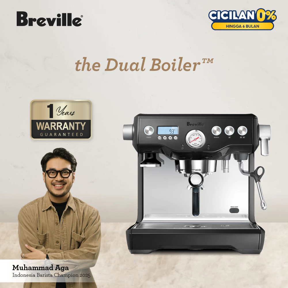 Breville the Dual Boiler - Mesin Kopi Espresso Otomatis