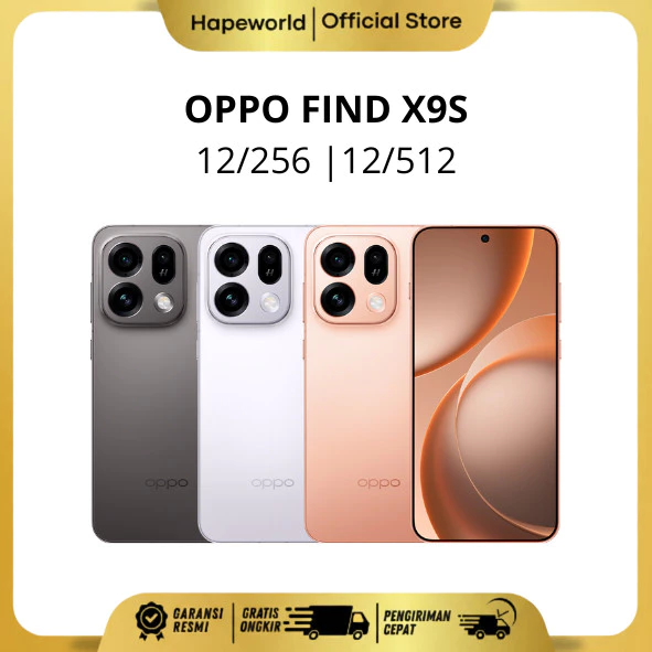 OPPO FIND X9S (12/256) (12/512) - GARANSI RESMI