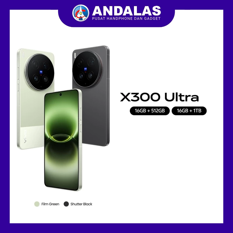 Vivo X300 Ultra 5G 16/512GB | 16/1TB 6.84 Inch Garansi Resmi
