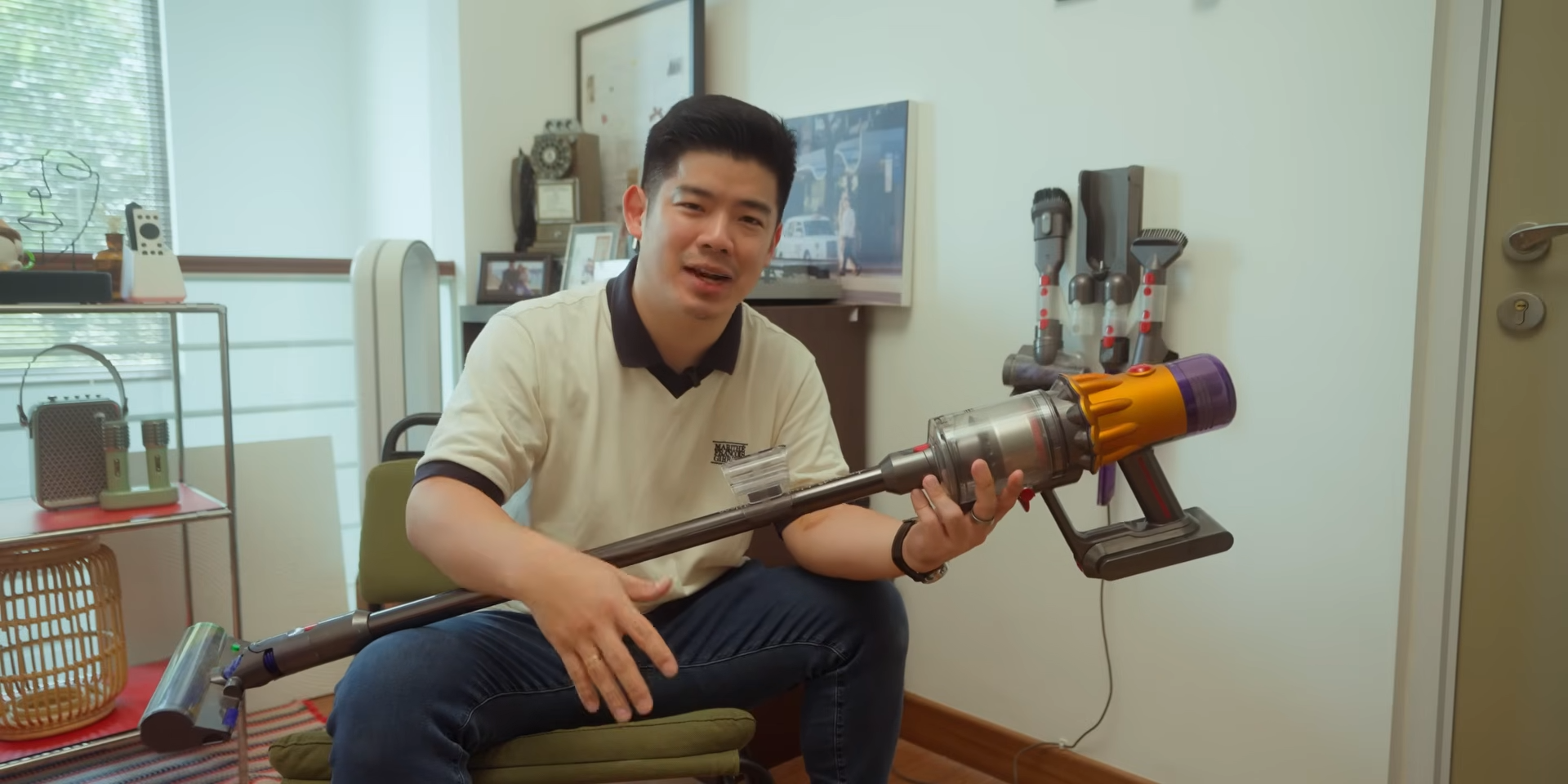 Dyson V12 yang dipakai sekitar empat tahun