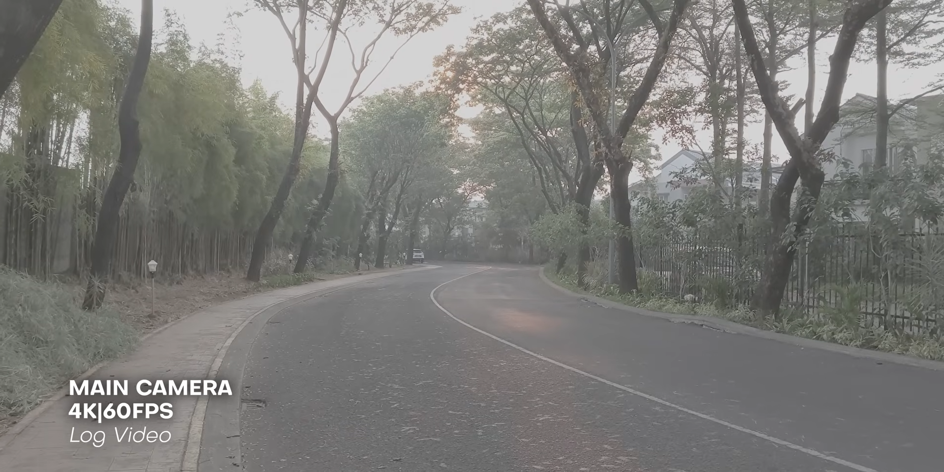 Hasil rekam video Log 4K 60fps dengan main camera Xiaomi 17T