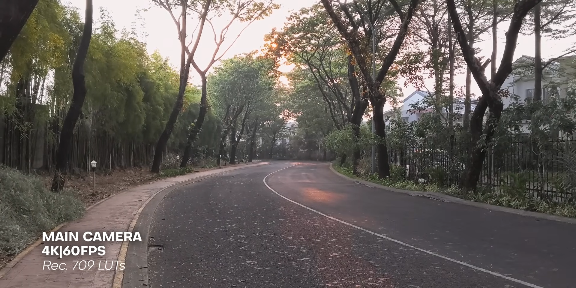 Hasil rekam video Rec. 709 LUTs 4K 60fps dengan main camera Xiaomi 17T