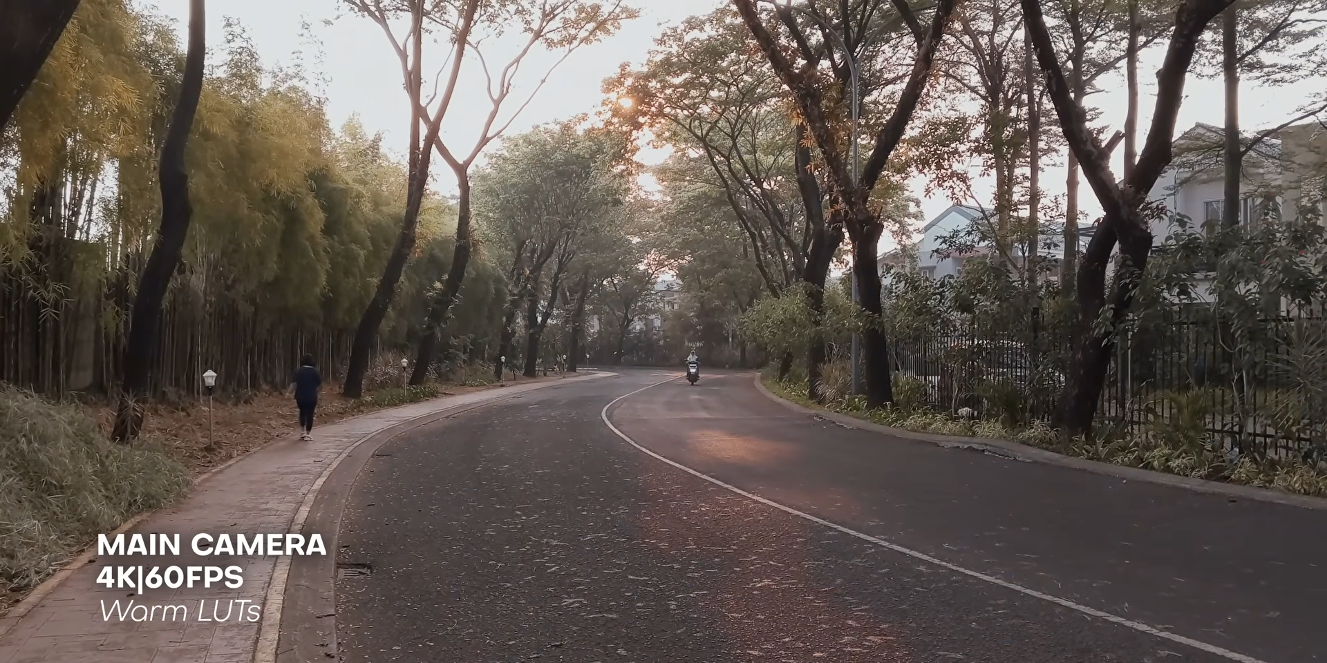 Hasil rekam video Warm LUTs 4K 60fps dengan main camera Xiaomi 17T