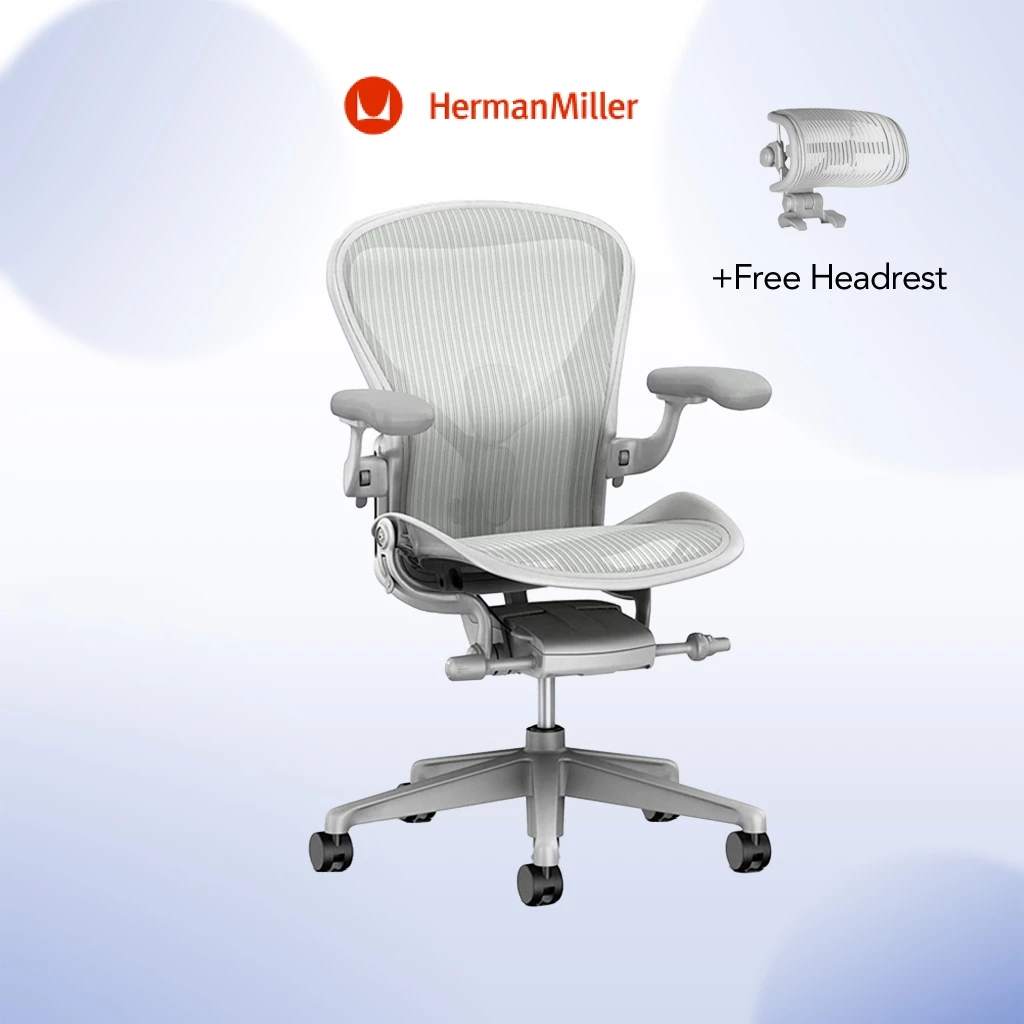 Herman Miller Aeron Mineral Remastered Fully Loaded