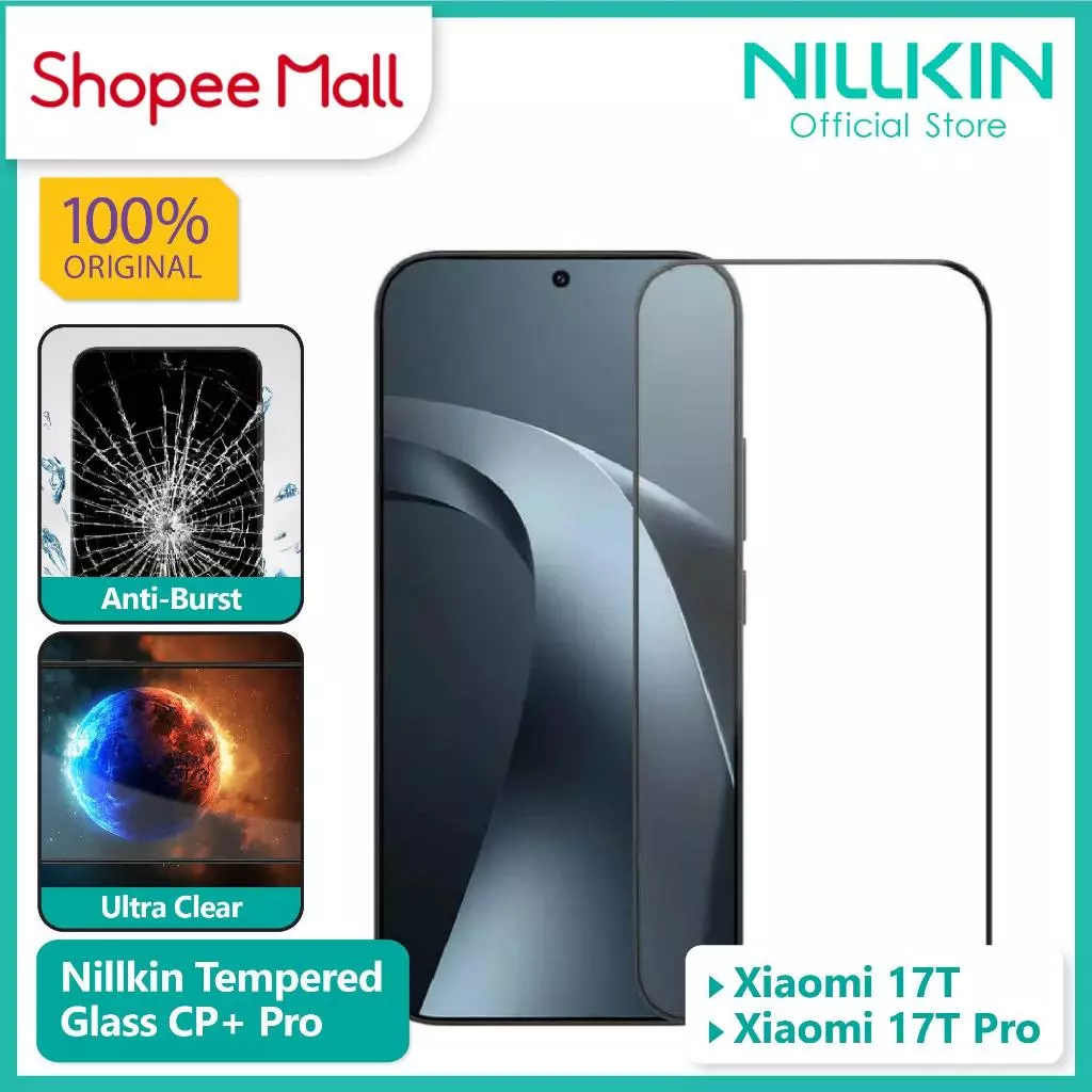 Tempered Glass Xiaomi 17T Pro / 17T Nillkin CP+ Pro Full Cover Screen Protector