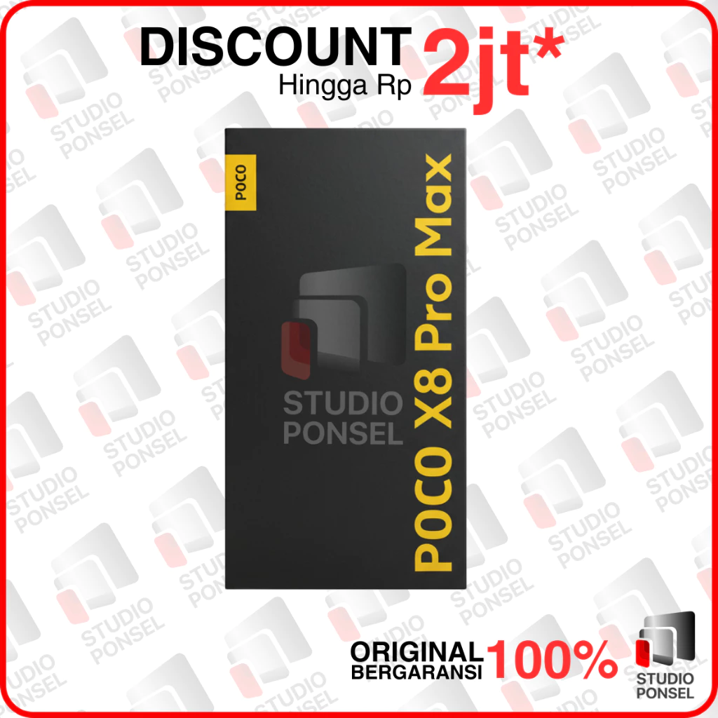Xiaomi POCO X8 Pro Max 5G 12/256GB | 12/512GB Garansi Resmi