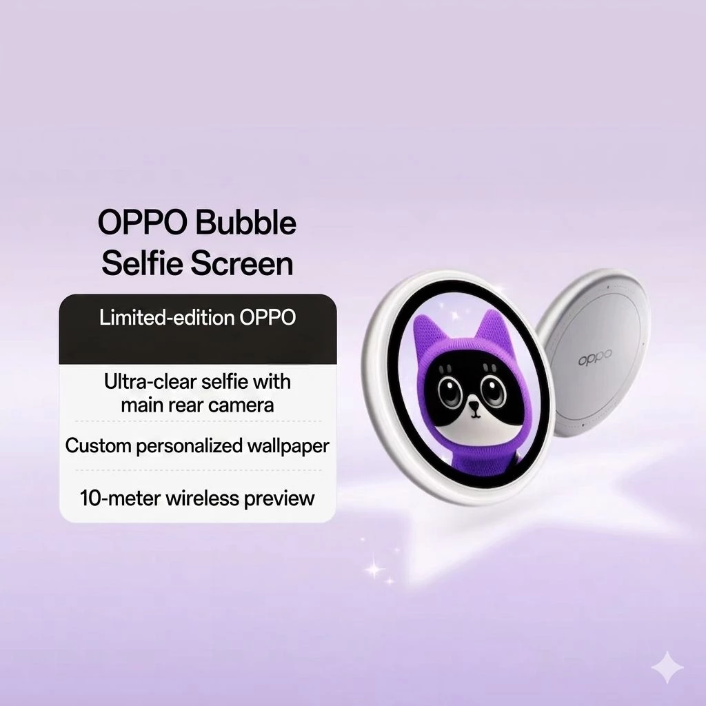 OPPO BUBBLE/ COMPATIBLE DENGAN IPHONE 11 SAMPAI 17 / OPPO RENO 14.15.16 / FIND X8 DAN X9