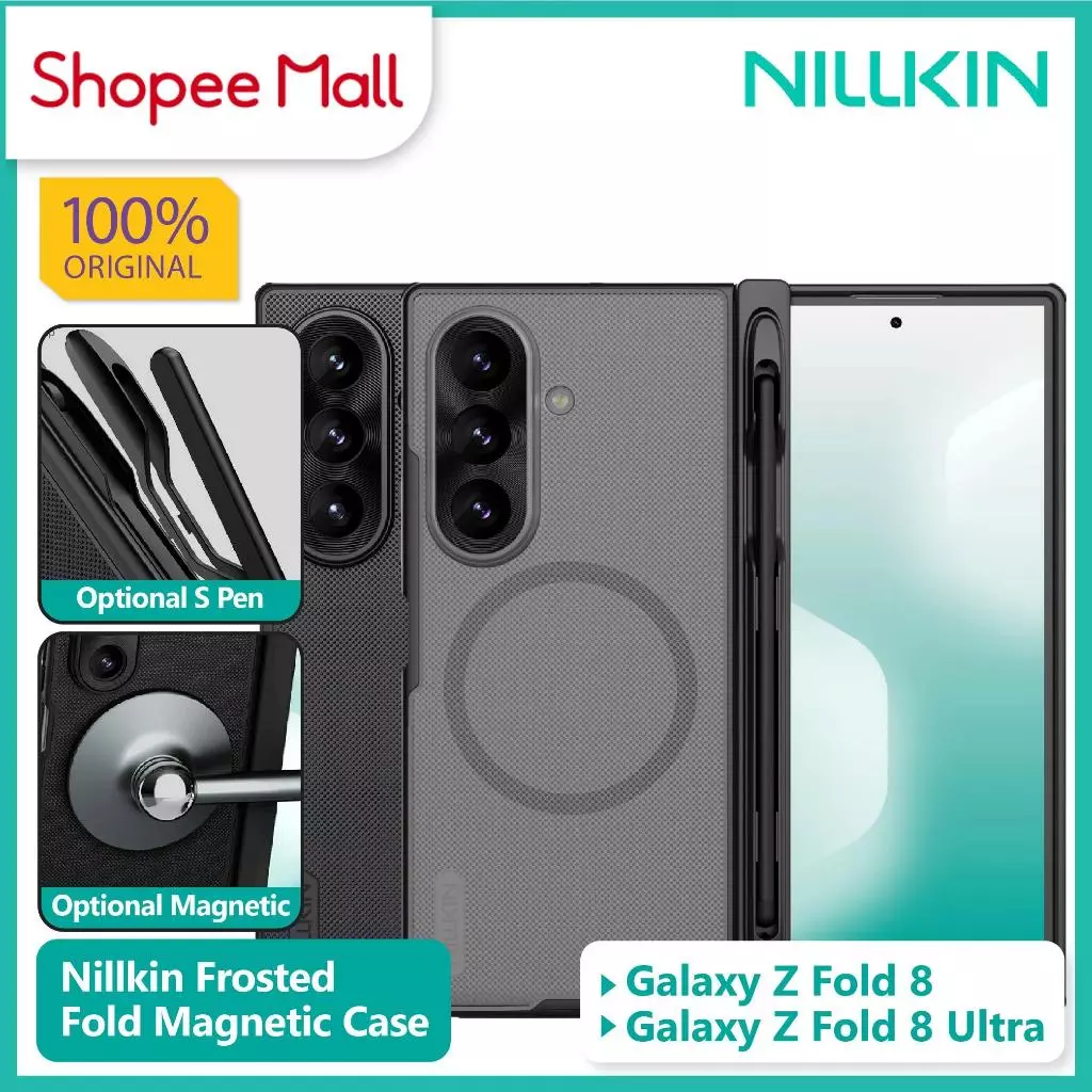 Case Samsung Galaxy Z Fold8 Ultra / Z Fold 8 Nillkin Frosted Fold Magnetic MagSafe Casing