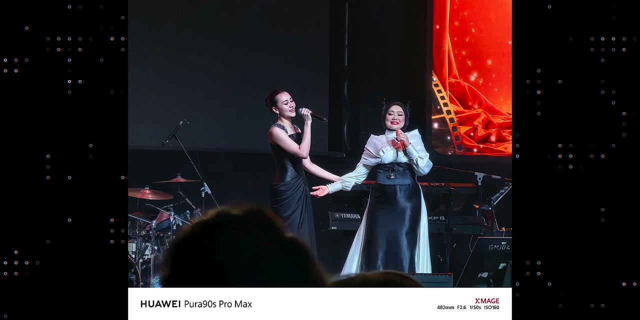 Hasil foto kondisi panggung dengan main camera HUAWEI Pura 90S Pro Max