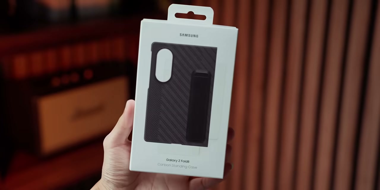 Kotak case Samsung Galaxy Z Fold 8 Carbon Standing