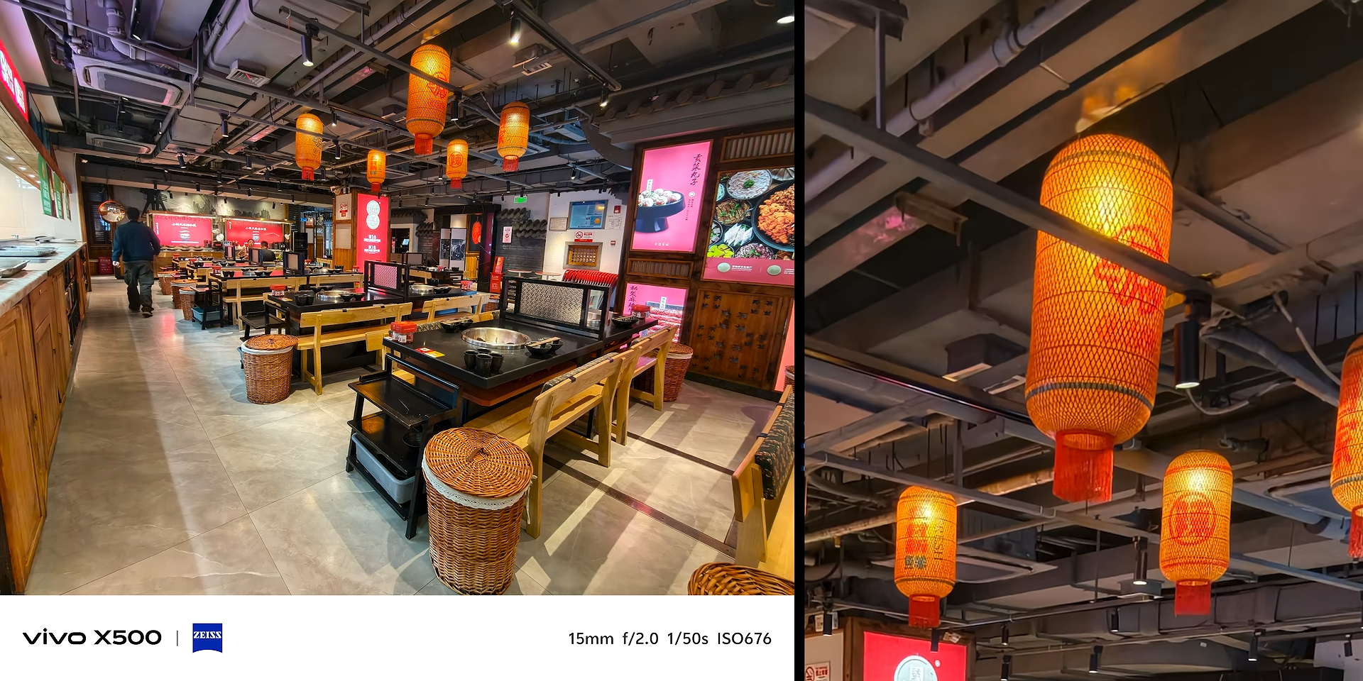 Hasil foto indoor ultrawide 15mm dengan Vivo X500