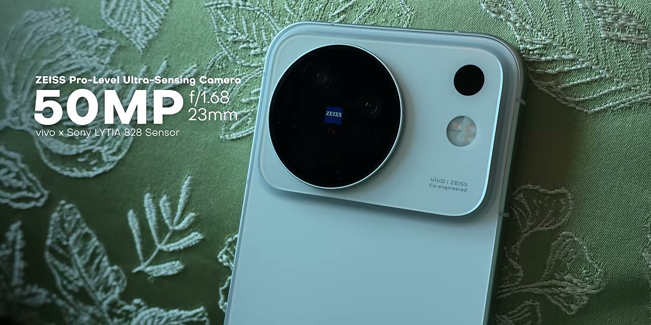 Spesifikasi kamera utama ZEISS Pro-Level Ultra-Sensing Vivo X500