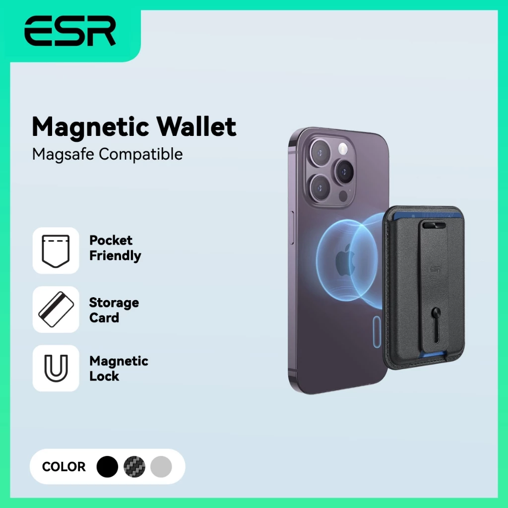 ESR Magnetic Wallet HaloLock Magsafe Card Holder