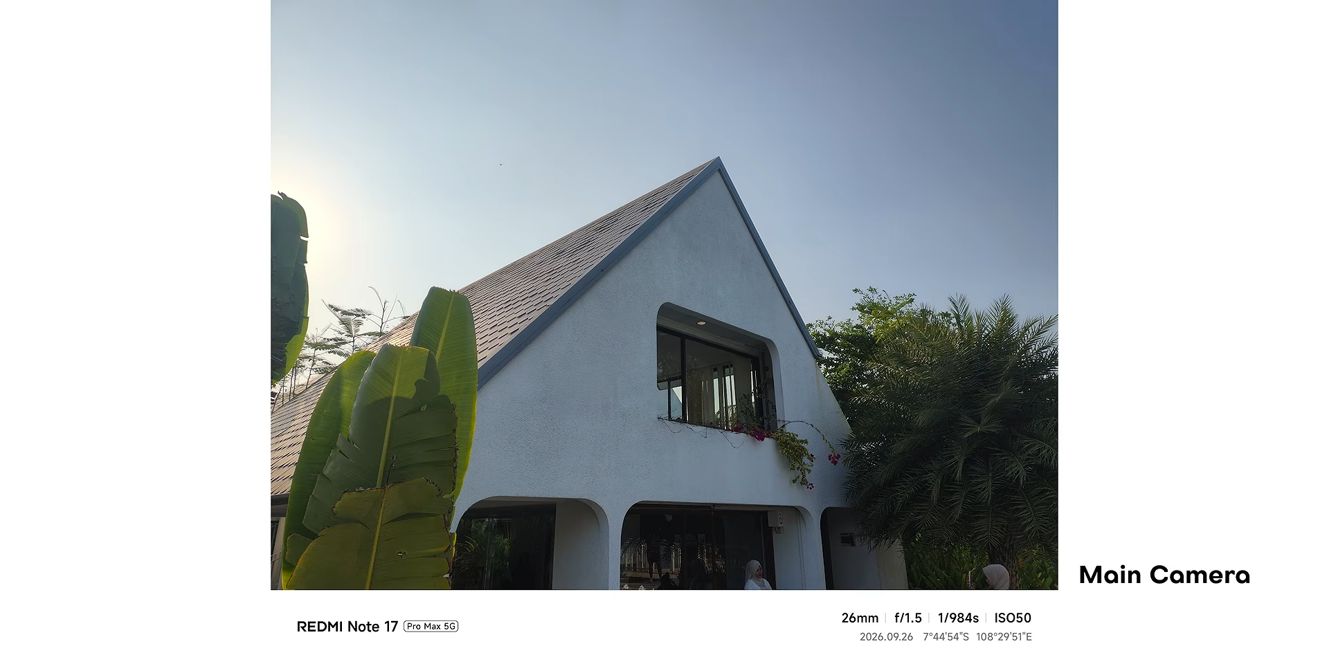 Hasil foto bangunan dengan main camera Redmi Note 17 Pro Max