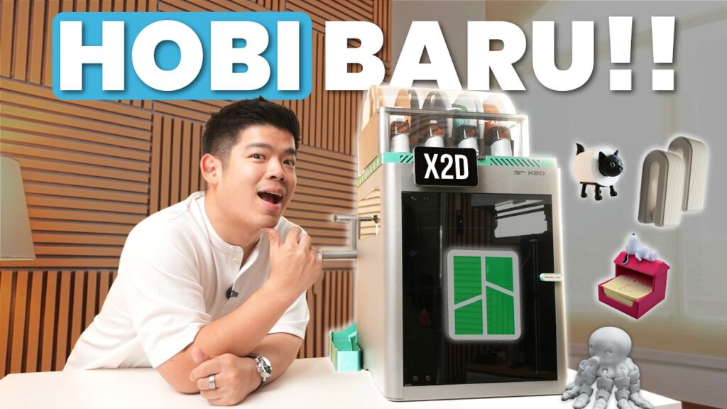 Bambu Lab X2D dan A1 Mini: 3D Printing Tanpa Perlu Bisa Desain