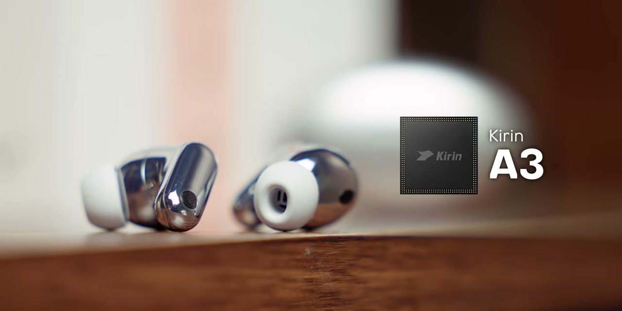HUAWEI FreeBuds Neo dengan chip Kirin A3
