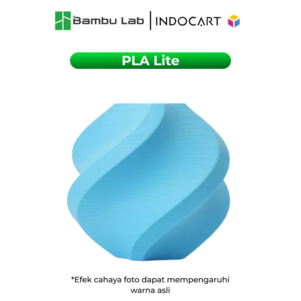 BambuLab PLA Lite 3D Printer Filament Refill without Spool 1.75mm-1Kg