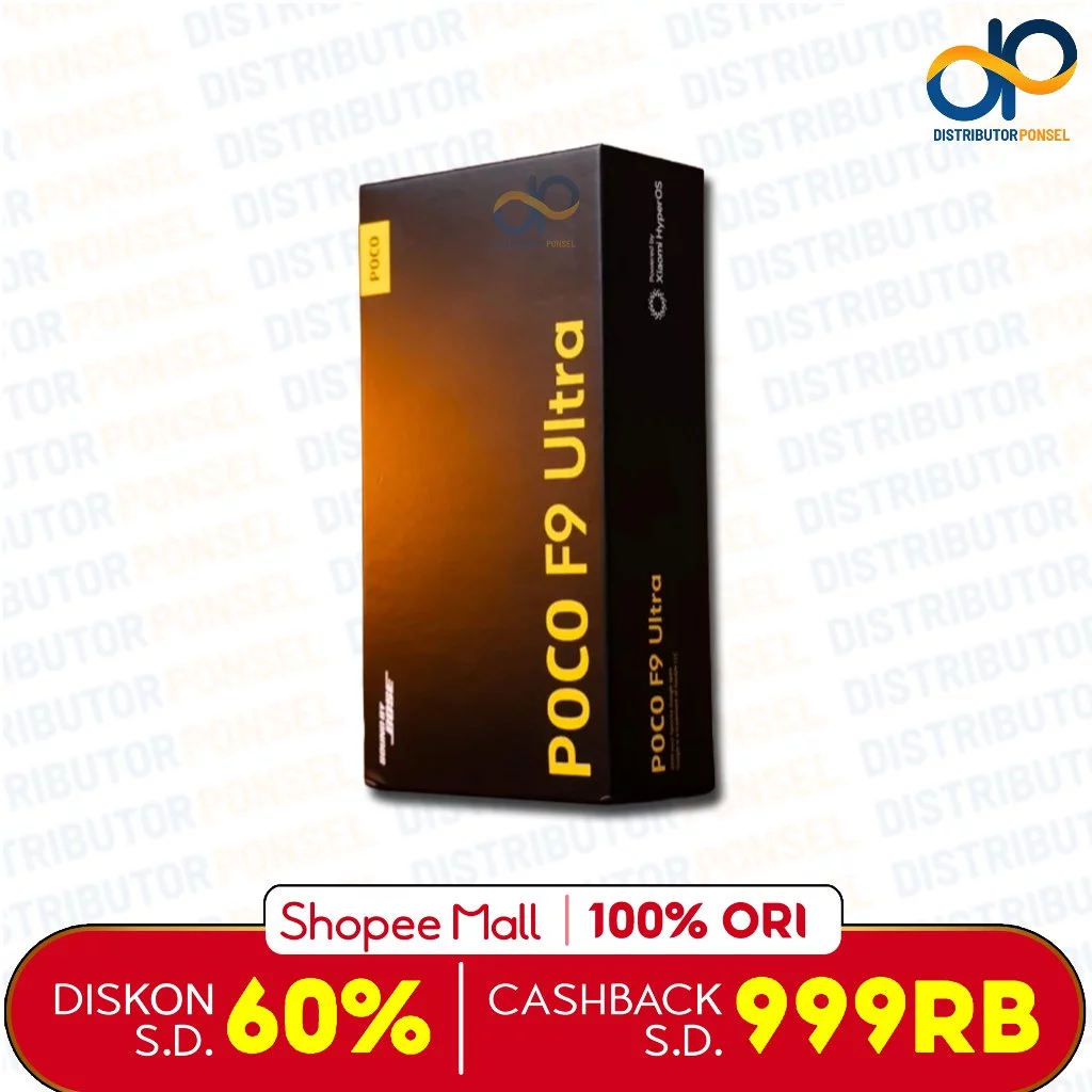 Xiaomi Poco F9 Ultra 5G 16/512GB Black F 9 Android Garansi Resmi Not F8 X8 X 8 Pro Max
