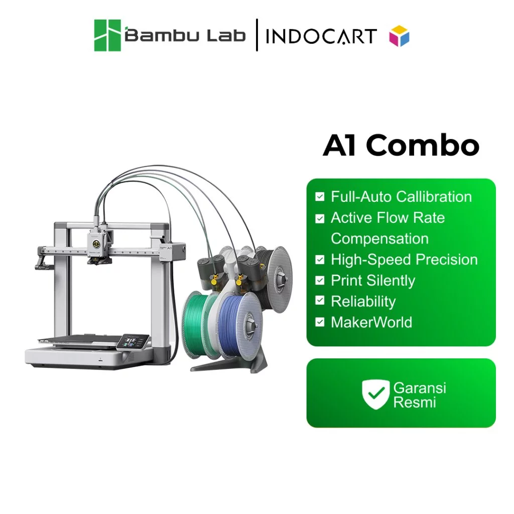 3D Printer BambuLab A1 Mini Combo Multi Colour AMS 3D Printer (100% NEW. NEVER SELL REFURBISHED UNIT)